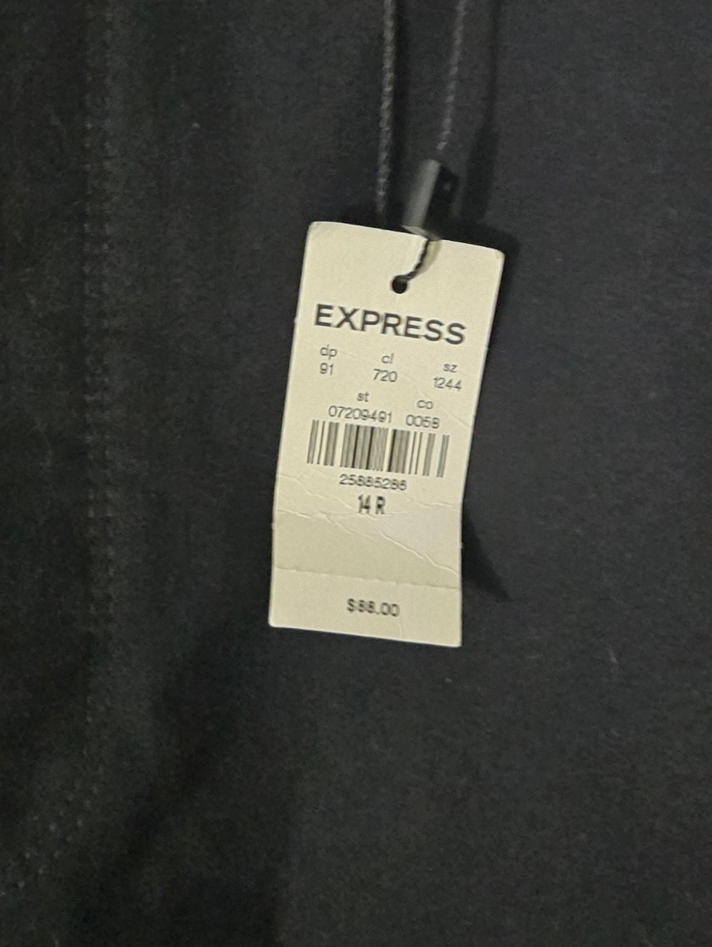 Express Black Women's Pants with Brand Tag Size 14R - Picture 2 of 4